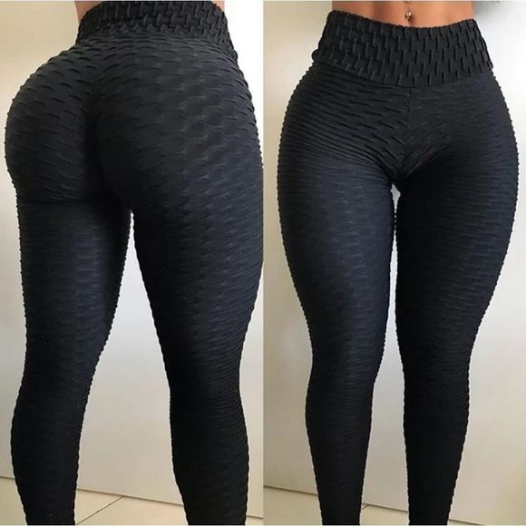 Push Up Leggings Women Fitness Pants High Waist Sp - Picture 2 of 6